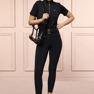 Holland Cooper Premium High Rise Breeches -Black