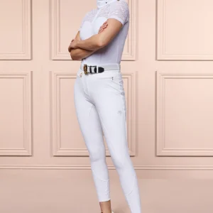 Holland Cooper Premium Mid Rise Breeches -White