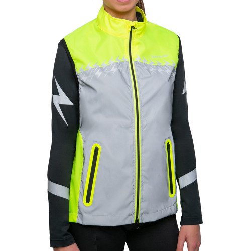 Silva Flash Lightweight Duo Reflective Gilet by Hy Equestrian - Image 4