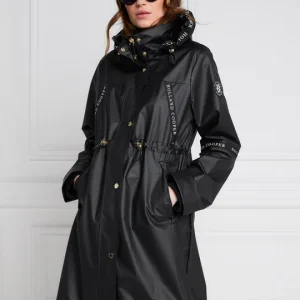 Holland Cooper Rain Coat -Matte Black
