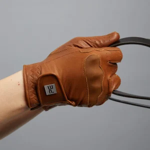 Premier Equine Ladies Leather Riding Gloves -Mizar
