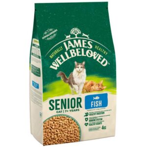 James Wellbeloved Cat Senior Fish - 4Kg