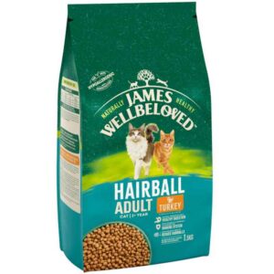 James Wellbeloved Cat Hairball Turkey 1.5kg