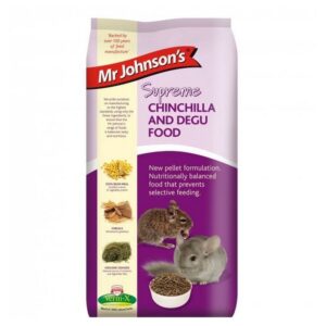 Mr Johnsons Supreme Chinchilla & Degu Pellets 20kg Click & Collect