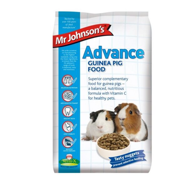 Mr Johnsons Advance Guinea Pig Food 10kg Click & Collect