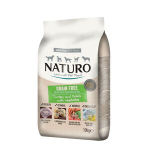 Naturo Adult Grain Free Turkey with Potato & Veg 10kg Click & Collect