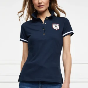 Holland Cooper Classic Polo Shirt -Ink Navy