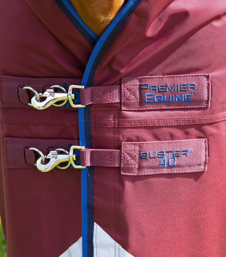 Premier Equine 40g Turnout Rug with Classic Neck Cover -Buster - Image 4