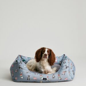 Joules Rainbow Dog Box Bed