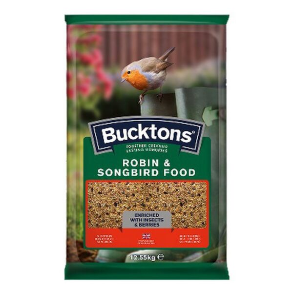 Bucktons Robin & Songbird Food 12.55kg Click & Collect