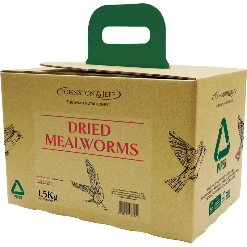 Johnston & Jeff Mealworms in EcoBox 1.5kg