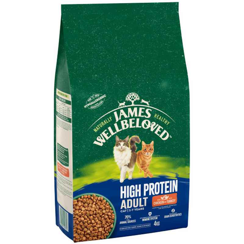 James Wellbeloved Adult Cat High Protein Chicken & Turkey - Image 2