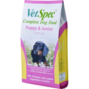 VetSpec Complete Puppy & Junior Chicken 12kg Click & collect