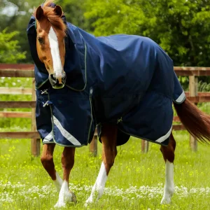 Premier Equine 40g Turnout Rug with Snug-Fit Neck Cover -Titan