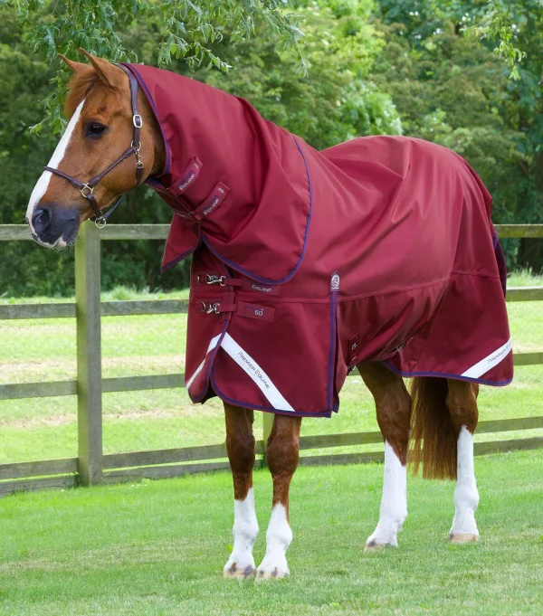 Premier Equine 50g Turnout Rug with Classic Neck Cover -Titan 