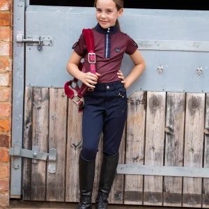 Premier Equine Girls Full Seat Gel Riding Breeches -Brava