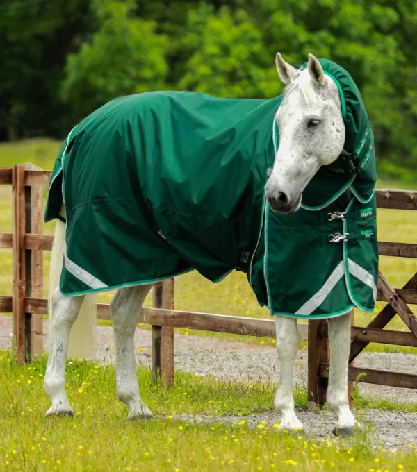 Premier Equine 200g Turnout Rug with Snug-Fit Neck Cover -Buster