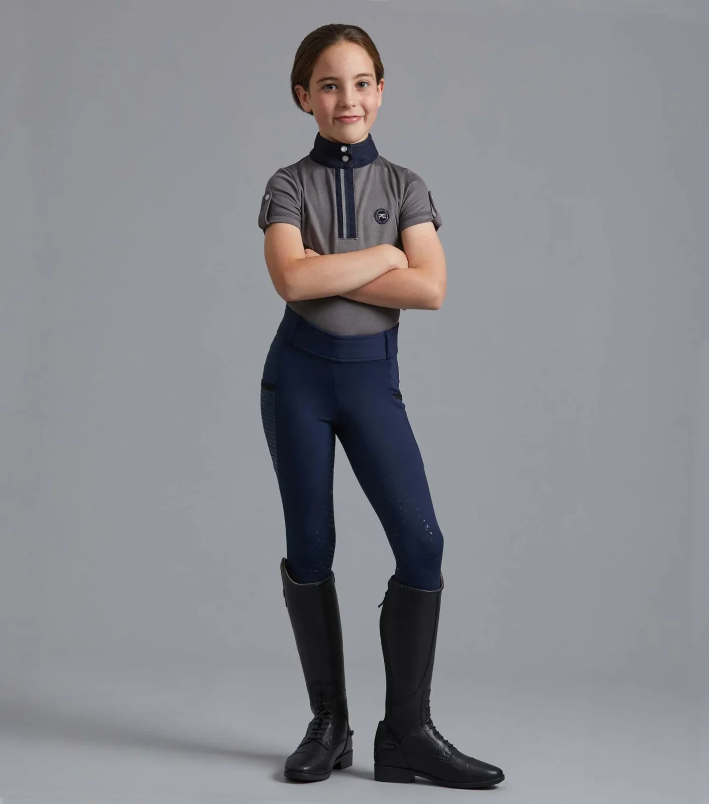 Premier Equine Girls Riding Tights -Concerto - Image 4