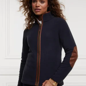 Holland Cooper Country Fleece Jacket -Ink Navy
