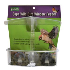 Supa Wild Bird Window Feeder