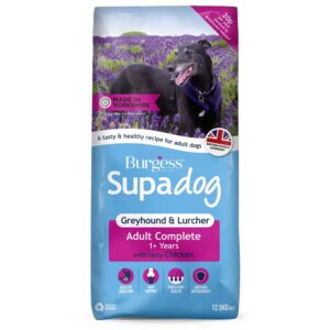 Burgess Supadog Greyhound & Lurcher Rich in Chicken 12.5kg Click & Collect