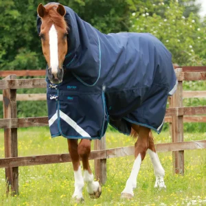 Premier Equine 200g Turnout Rug with Snug-Fit Neck Cover -Titan 