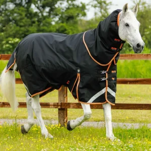 Premier Equine 300g Turnout Rug with Snug-Fit Neck Cover -Titan