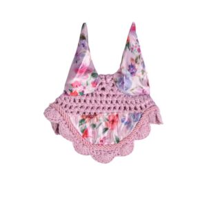 HKM Ear Bonnet -Hobby Horsing -Print