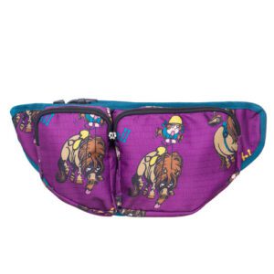 HY Equestrian Thelwell Collection Bum Bag -Pony Friends 