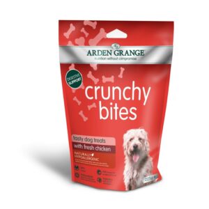 Arden Grange Crunchy Bites Dog Treats Chicken 225g
