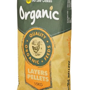 HJ Lea Oakes Organic Layers Pellets 15kg Click & Collect
