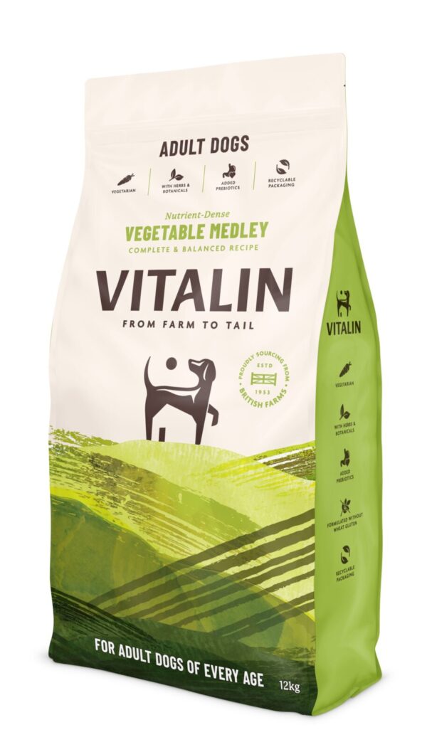 Vitalin Adult Vegetable Medley 12kg Click & Collect