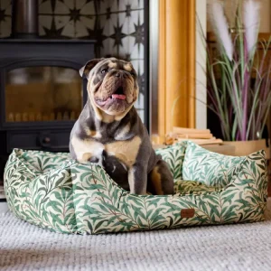 Morris & Co Willow Boughs Print Square Bed