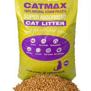 Bedmax Catmax Straw Pellet Cat Litter 15kg Click & Collect