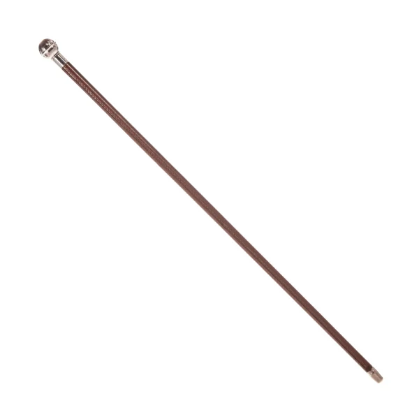 Country Direct Silver Ball Leather Show Cane