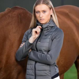 Premier Equine Ladies Riding Jacket With Hood -Arion