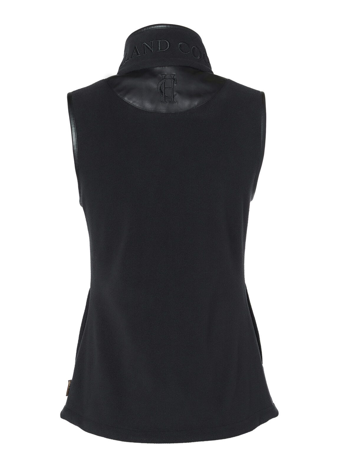 Holland Cooper Country Fleece Gilet -Black - Image 10