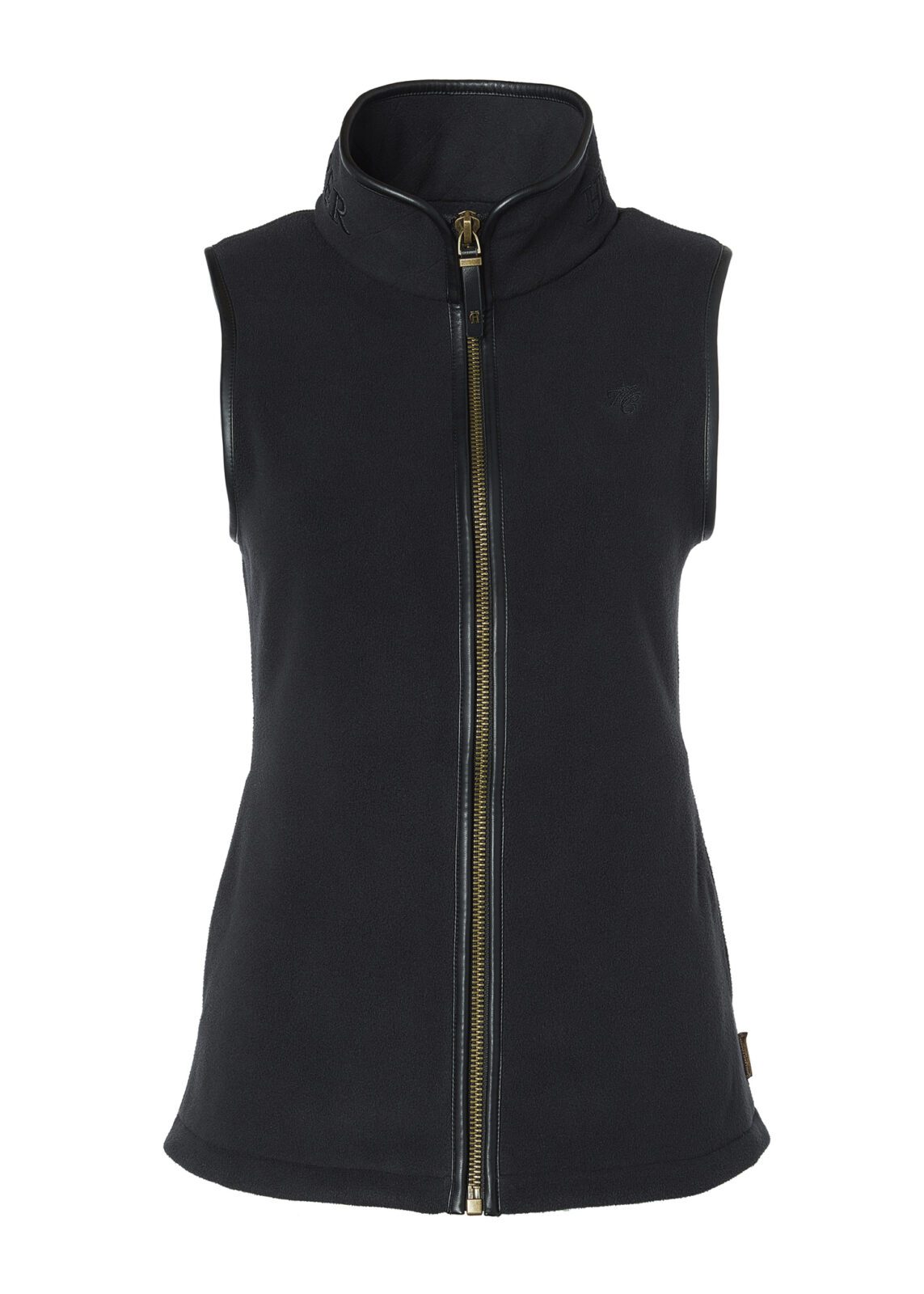 Holland Cooper Country Fleece Gilet -Black - Image 7