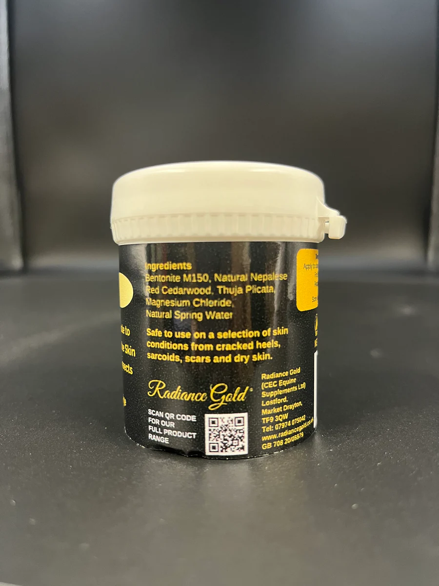 CEC Equine Supplements Radiance Gold -Sarc Secret Clay 200ml - Image 2