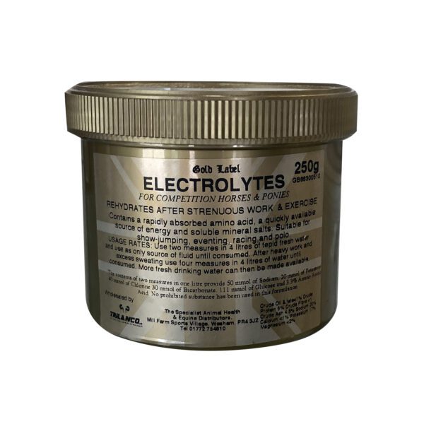 Gold Label Electrolytes 250g