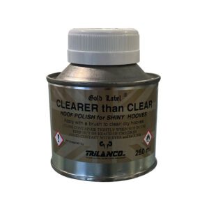 Gold Label Clearer than Clear 250ml hoof paint