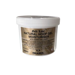 Gold Label Hoof Gel Moisturiser Natural 500ml.