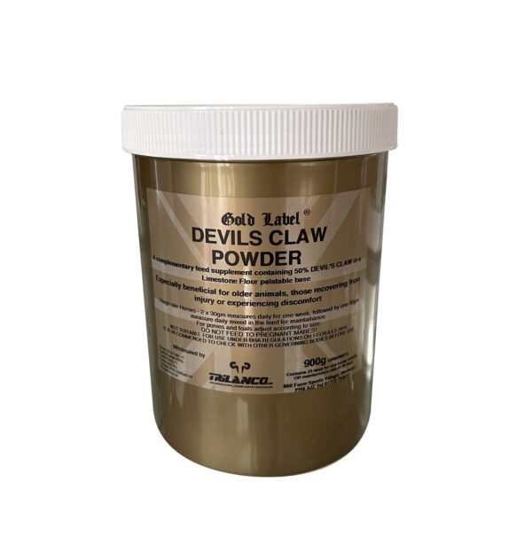 Gold Label Devils Claw 900g for ligaments, muscles and joints