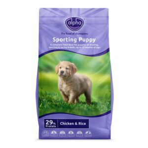Alpha Sporting Puppy Food 15kg Click & Collect