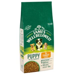James Wellbeloved Puppy Turkey & Rice 15kg Click & Collect