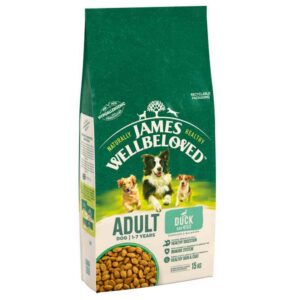 James Wellbeloved Dog Adult Duck & Rice 15kg Click & Collect