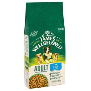 James Wellbeloved Dog Adult Fish & Rice 15kg Click & Collect