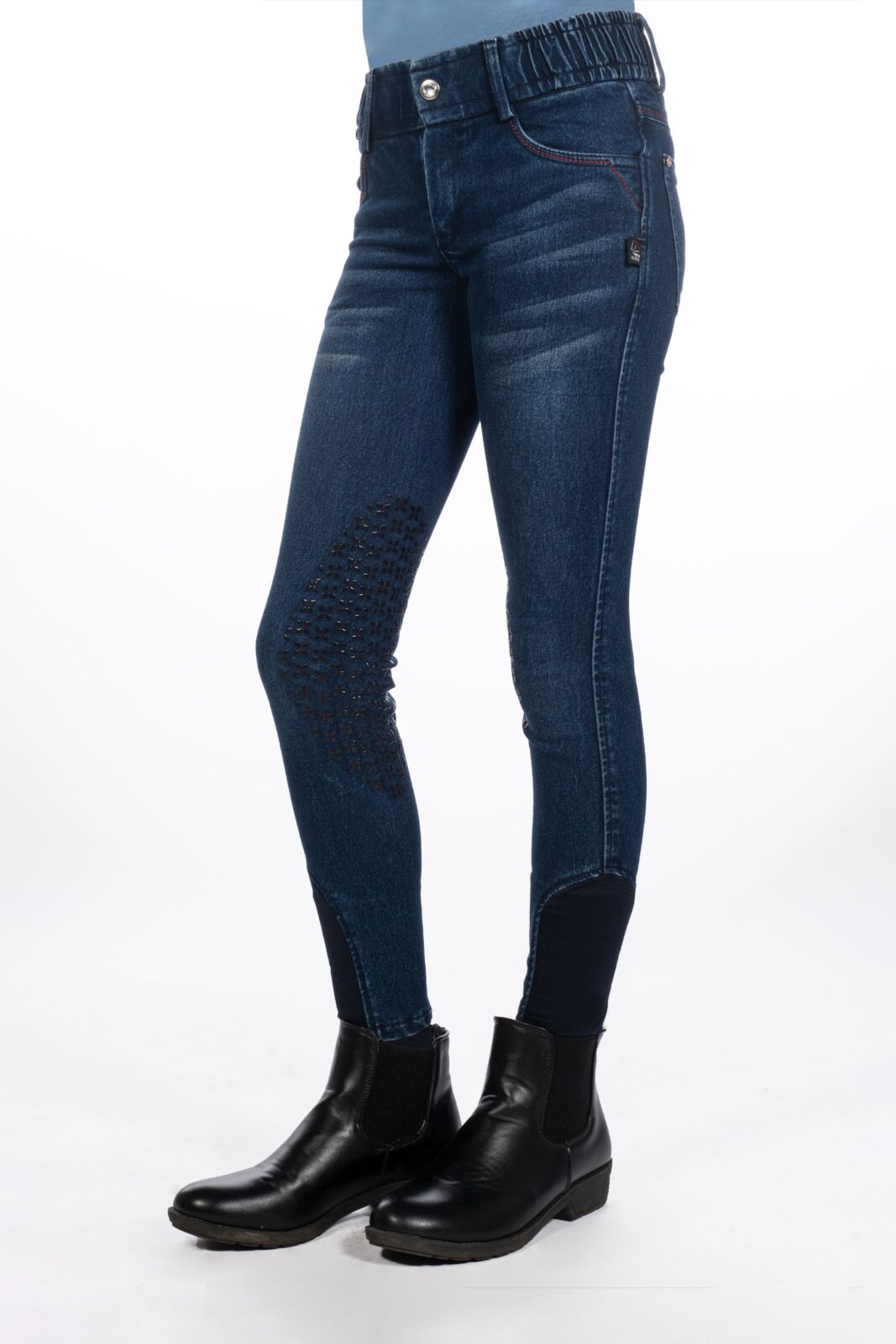 HKM Riding Breeches Denim -Aymee - Image 4