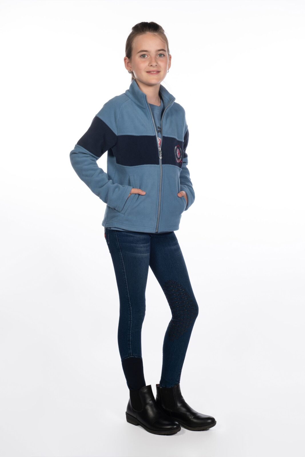 HKM Riding Breeches Denim -Aymee - Image 2