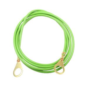 Connects to the energiser and the ground rod.